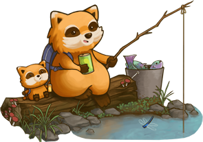 Spiffo fischt